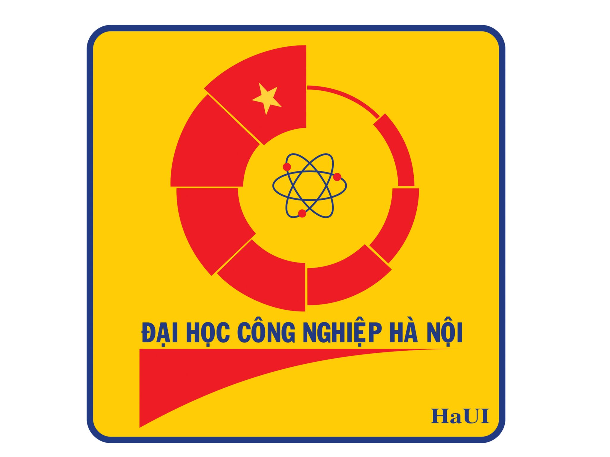 Nhận diện thương hiệu Logo HaUI