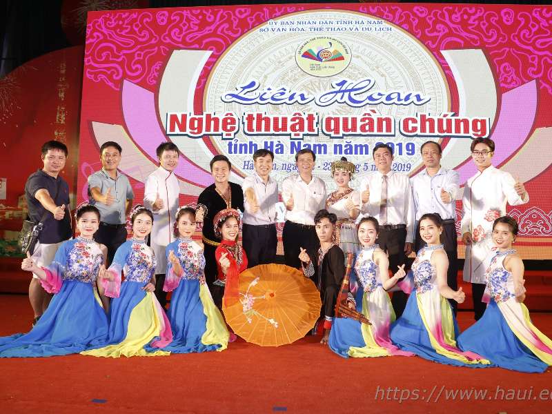Đại học Công nghiệp Hà Nội đạt 02 giải vàng, 01 giải bạc và chứng nhận xuất sắc toàn đoàn tại Liên hoan Nghệ thuật Quần chúng tỉnh Hà Nam năm 2019